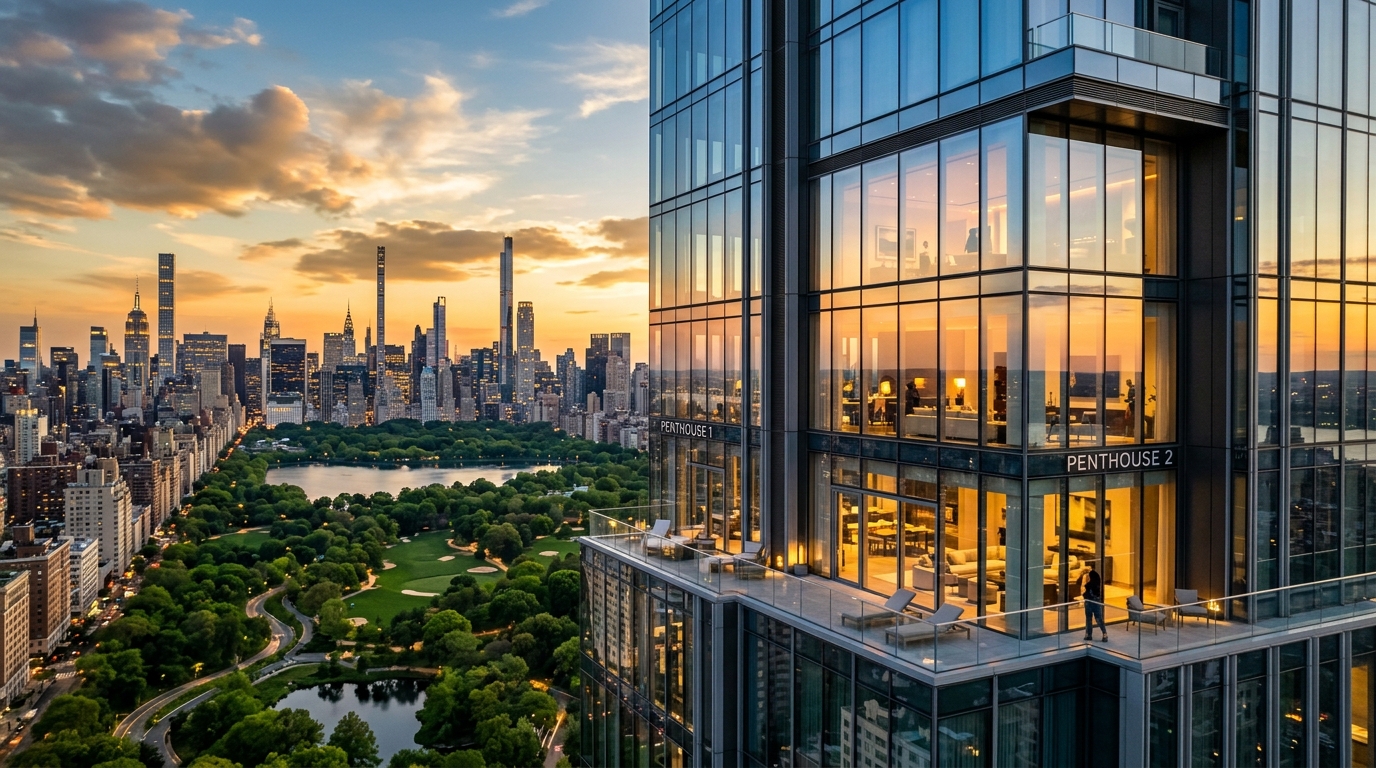 Manhattan Sky Tower — 18-Month Corporate Lease